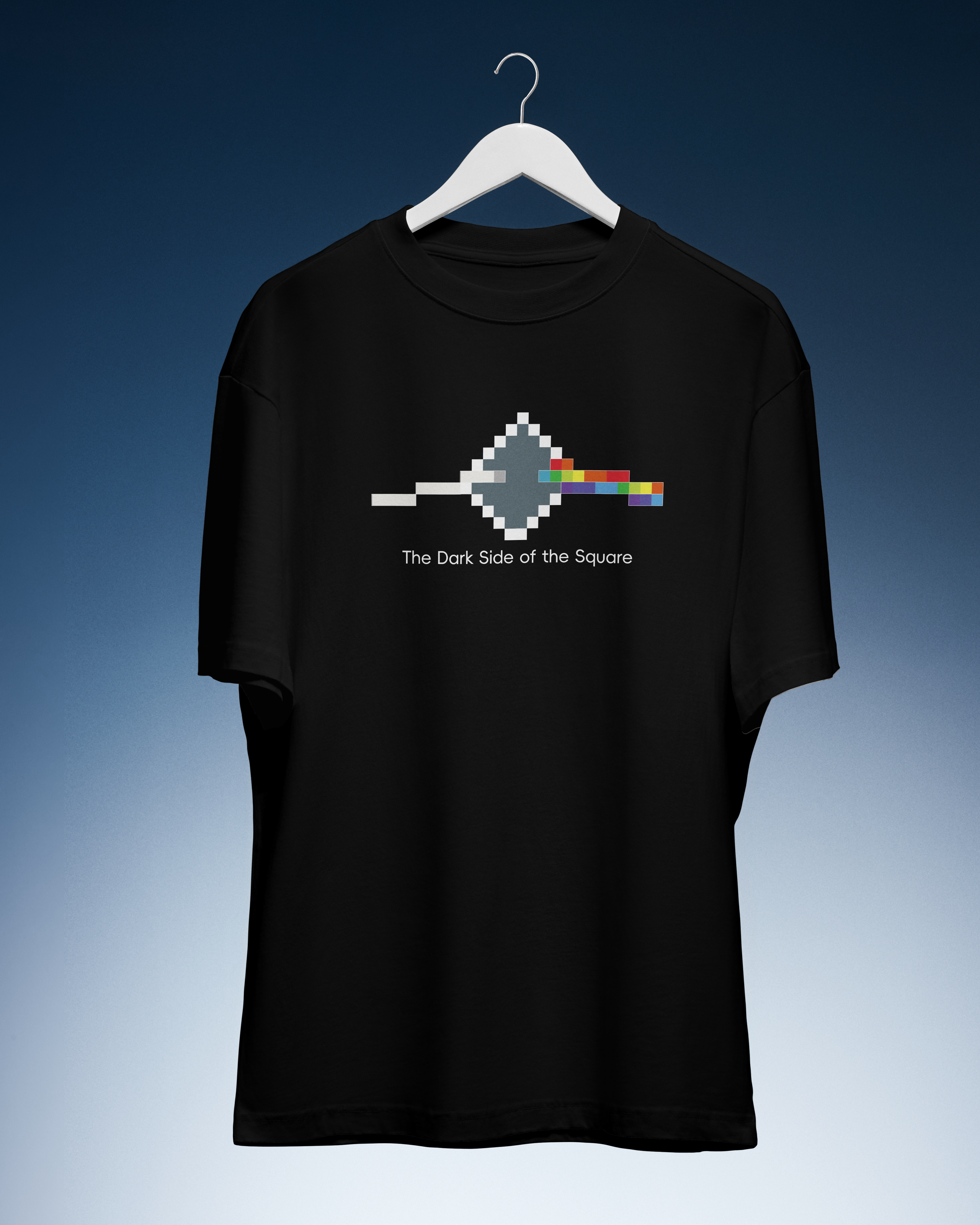 DIYANYONE Original 8-Bit Parody Tee: The Dark Side of the Square