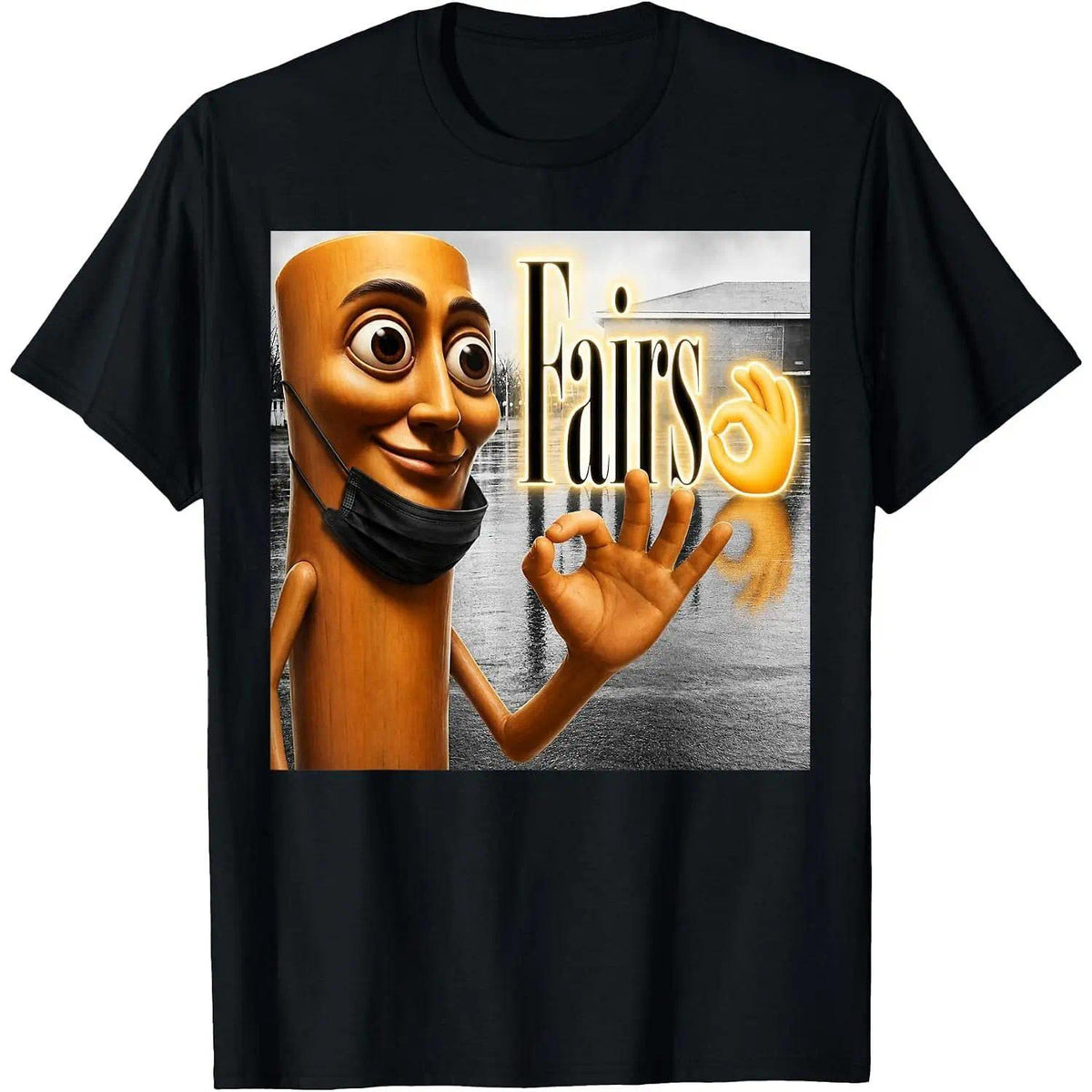 Men Women's Casual Graphic Tee Funny Triple T Tung Sahur Fairs Parody YBG Meme T-Shirt Short Sleeve Fashion Clothing