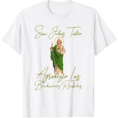 Thankful Blessings Quote Graphic T-Shirt