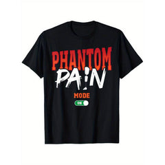 Phantom Pain Humorous amputation Pattern T-shirt