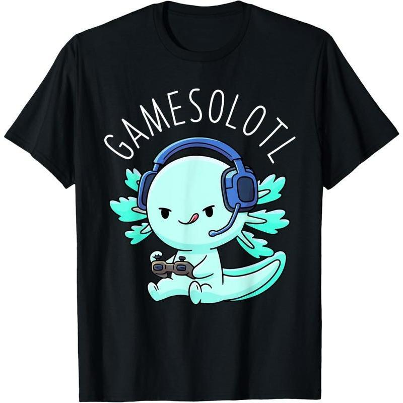 Gamesolotl Axolotl T-Shirt