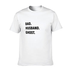 Graphic tee [Dad.Husband.Ghost] funny t-shirt Unisex