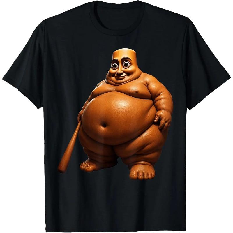 Tung Tung Tung sahur Fat Meme T-Shirt Unisex Cotton Clothing