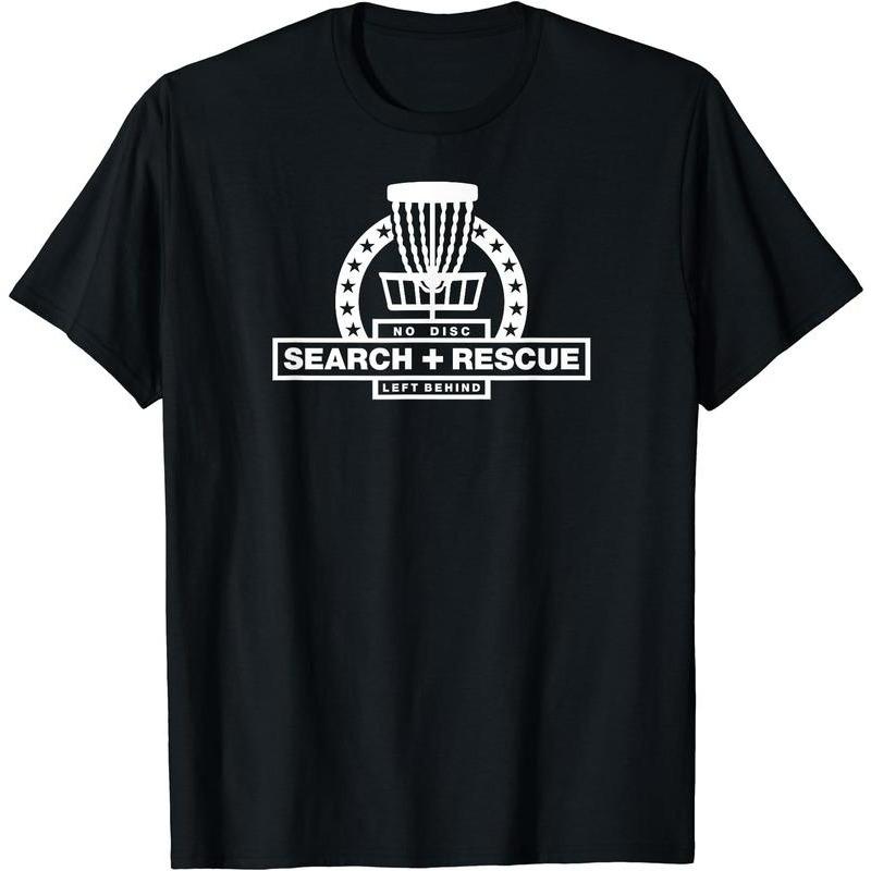 Disc Golf Search and Rescue Funny T-Shirt