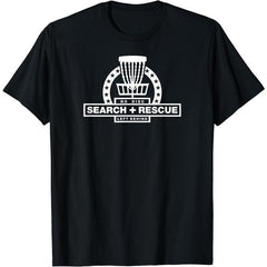 Disc Golf Search and Rescue Funny T-Shirt