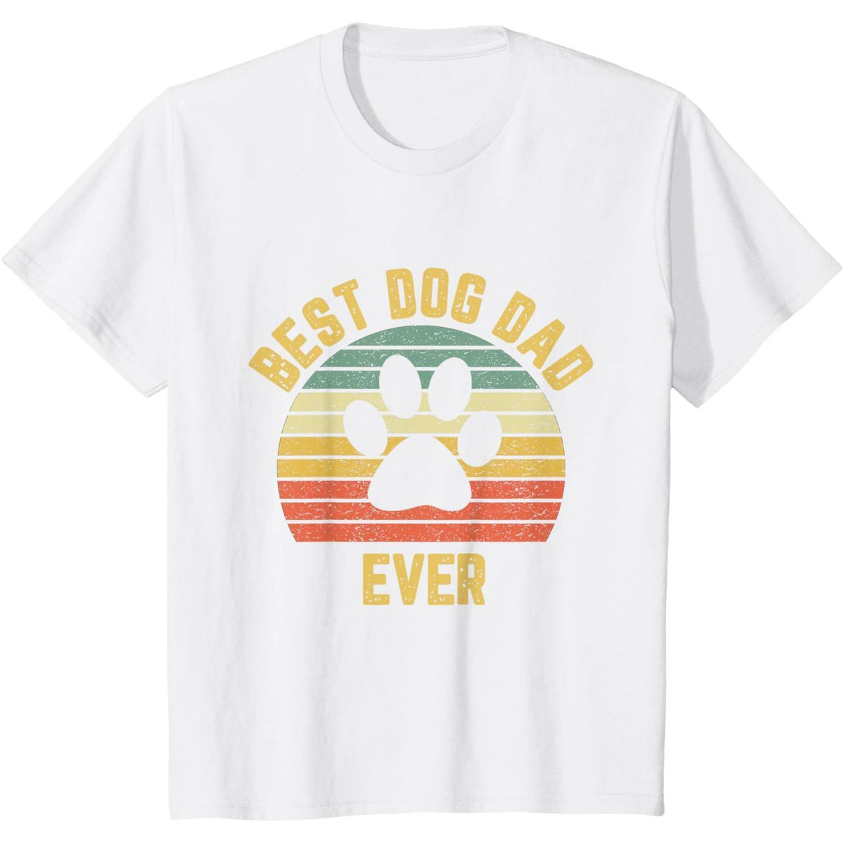 Vintage Dog Dad Retro T-Shirt