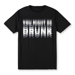 Men's Casual Graphic T-Shirt, 100% Cotton Crew Neck Tee