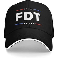 Flat Top Trucker Cap, a Unisex Sporty Chic Hat Adjustable to Fit Most Head Sizes for Casual Outfits & Adventure Sports, Casual Outfits Cap, Flat Top Cap