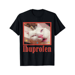 Ibuprofen Cat Meme T-Shirt
