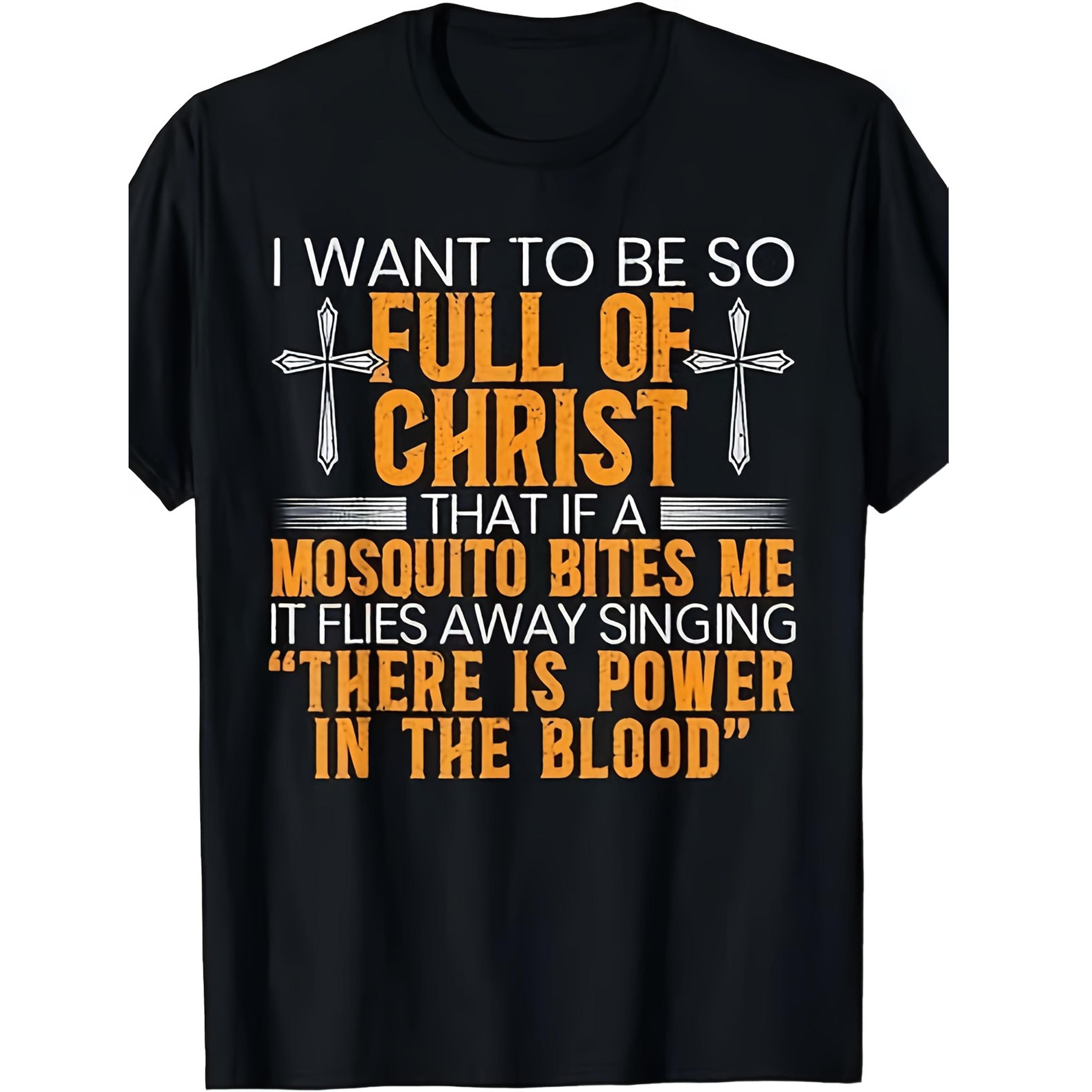 Servant of God Christian Faith Graphic T-Shirt Funny Religious Believer Tee