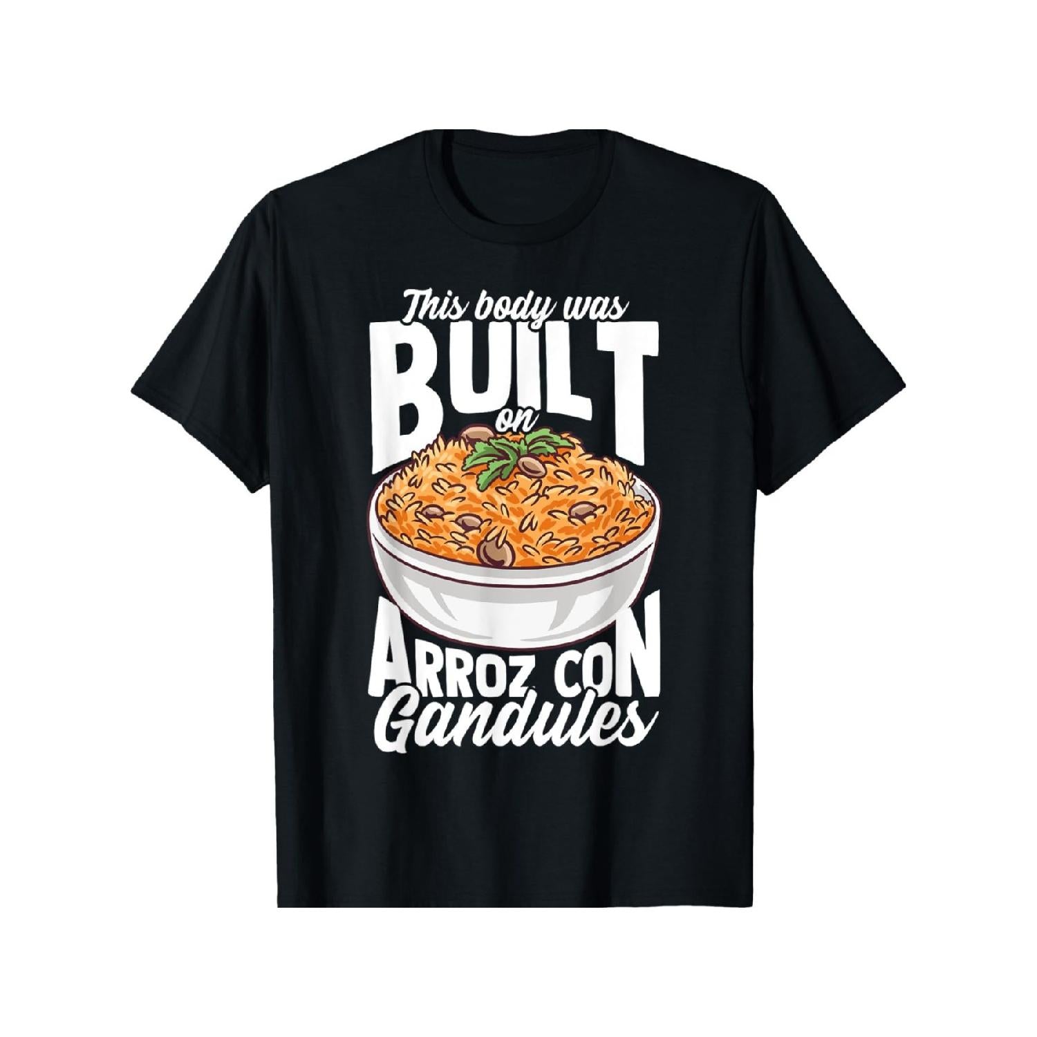 Puerto Rican Arroz Con Gandules Graphic T-Shirt