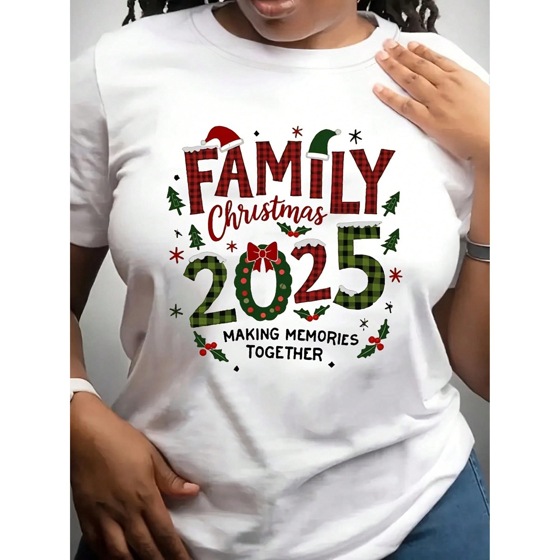 Family Christmas Theme Graphic T-Shirt