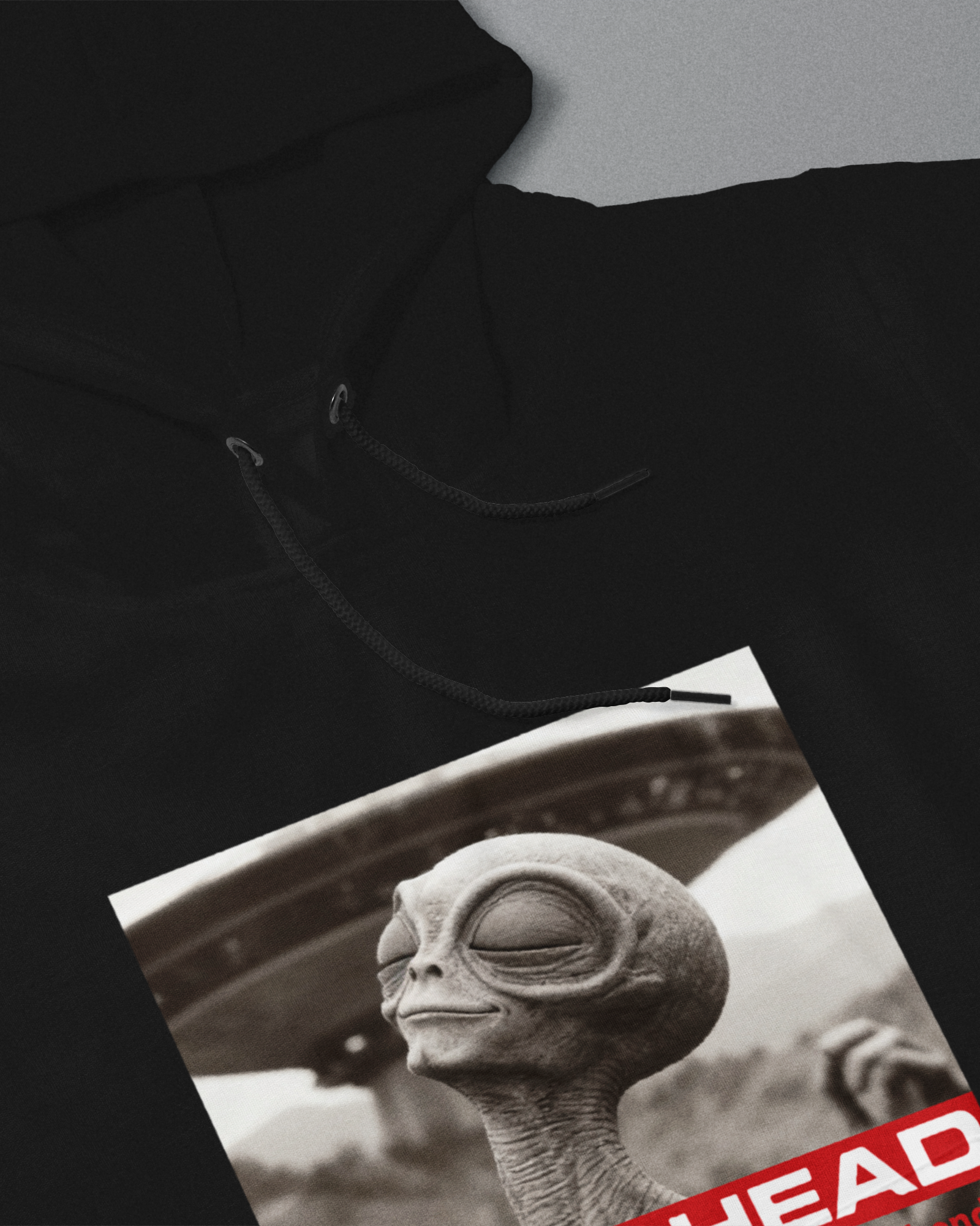 DIYANYONE Original Mashup Hoodie: Alien 'The Bends' Cover