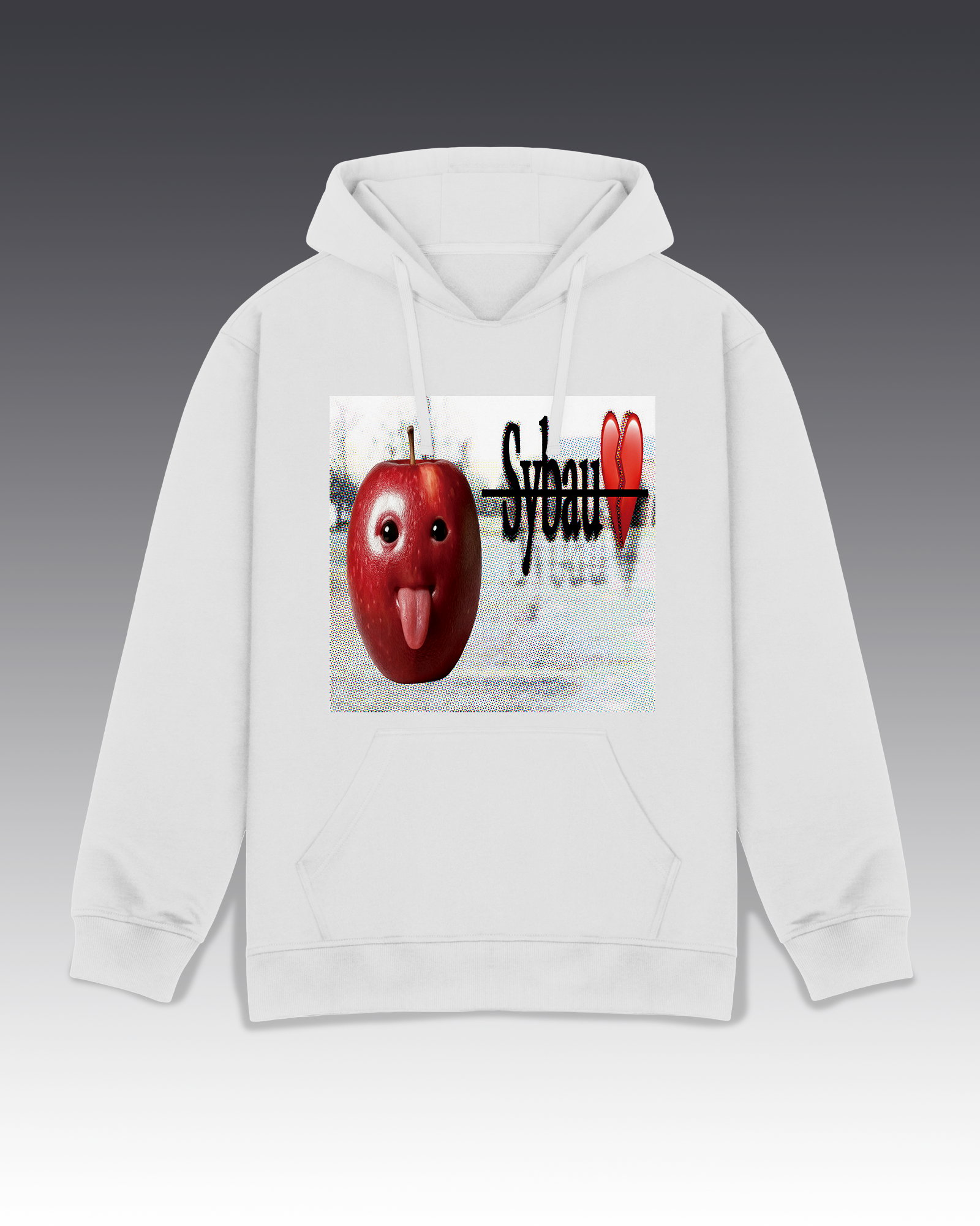 DIYANYONE Original Viral Meme Hoodie: SYBAU Broken Heart