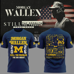 Limited Edition MW x Michigan Wolverines Football - Still The Problem Tour 2026 T-Shirt