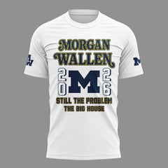 Limited Edition MW x Michigan Wolverines Football - Still The Problem Tour 2026 T-Shirt