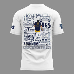 Limited Edition MW x Michigan Wolverines Football - Still The Problem Tour 2026 T-Shirt