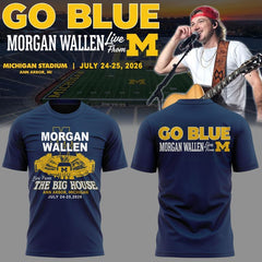 Limited Edition MW x Michigan Wolverines Football - Still The Problem Tour 2026 T-Shirt