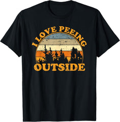 I Love Peeing Outside T-Shirt