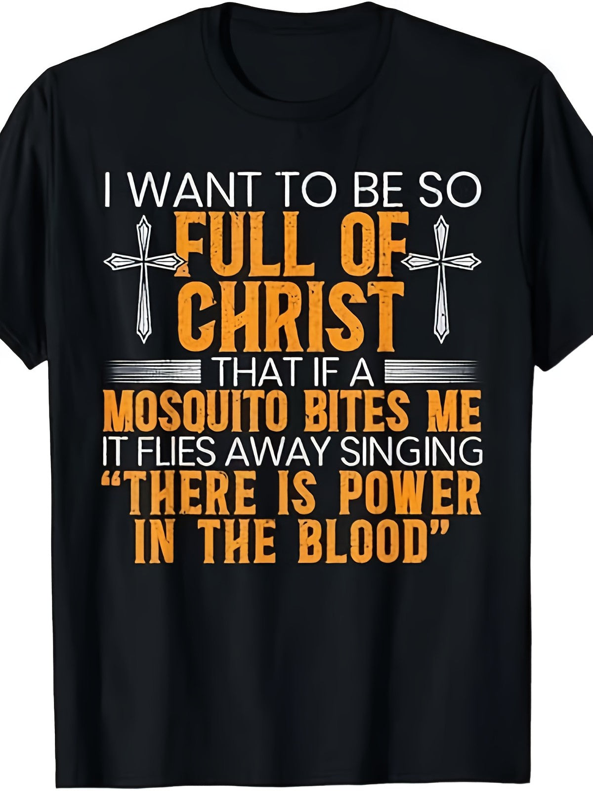 Servant of God Christian Faith Graphic T-Shirt Funny Religious Believer Tee