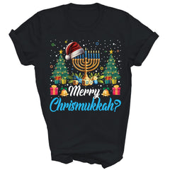 Merry Chrismukkah Christmas Hanukkah Unisex t-shirt