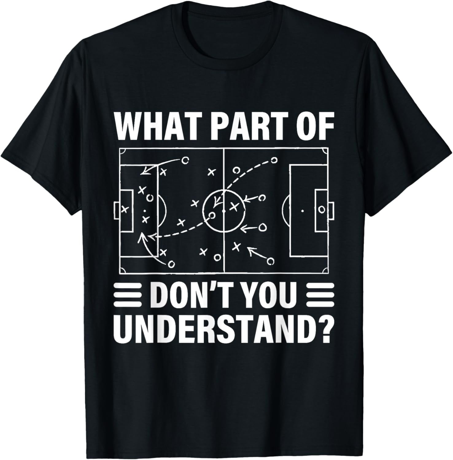 Funny What Part Of Soccer Don't You Understand Soccer Humor T-Shirt