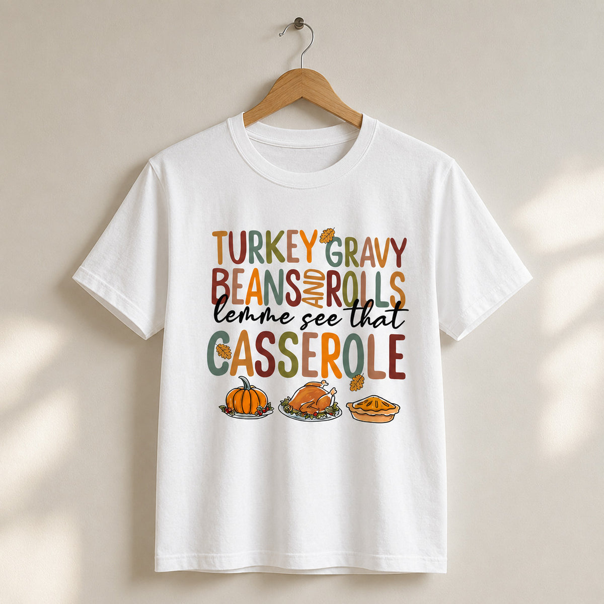 Crew Neck Short Sleeve Graphic Tshirt Men Women Thanksgiving T shirt Holiday gift T-shirt Funny T Shirt Men