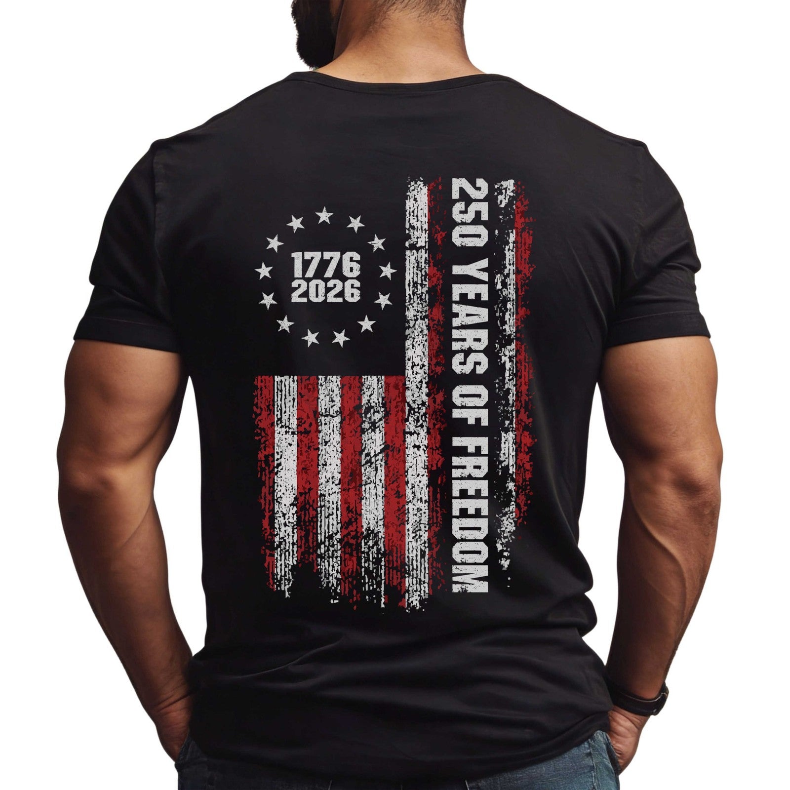 Men's USA Freedom Celebration Graphic T-Shirt