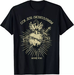 Men's Retro Religious Symbol Graphic Tee