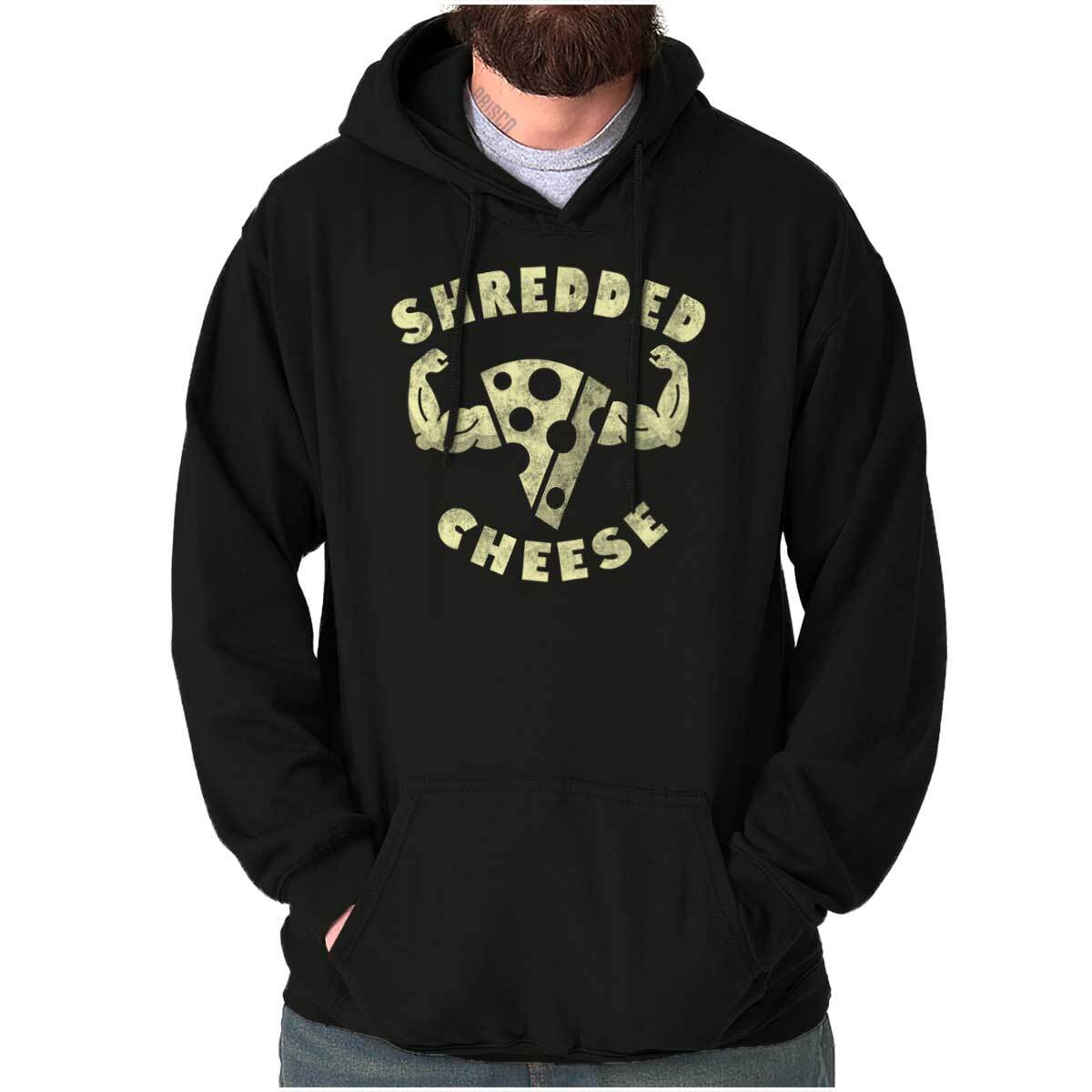Funny Food Pun Gym Humor  Cheese Hoodie Hooded Sweatshirt Men Women