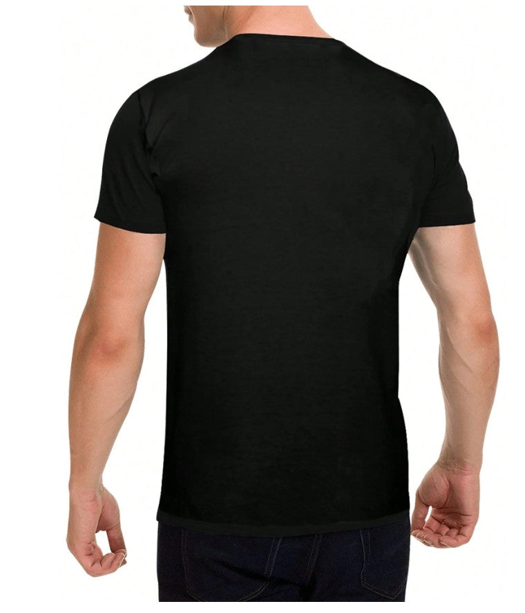 Men's Vintage "I'M THIS OLD" Cassette Tape Graphic T-Shirt - Black Retro Music Nostalgia Tee