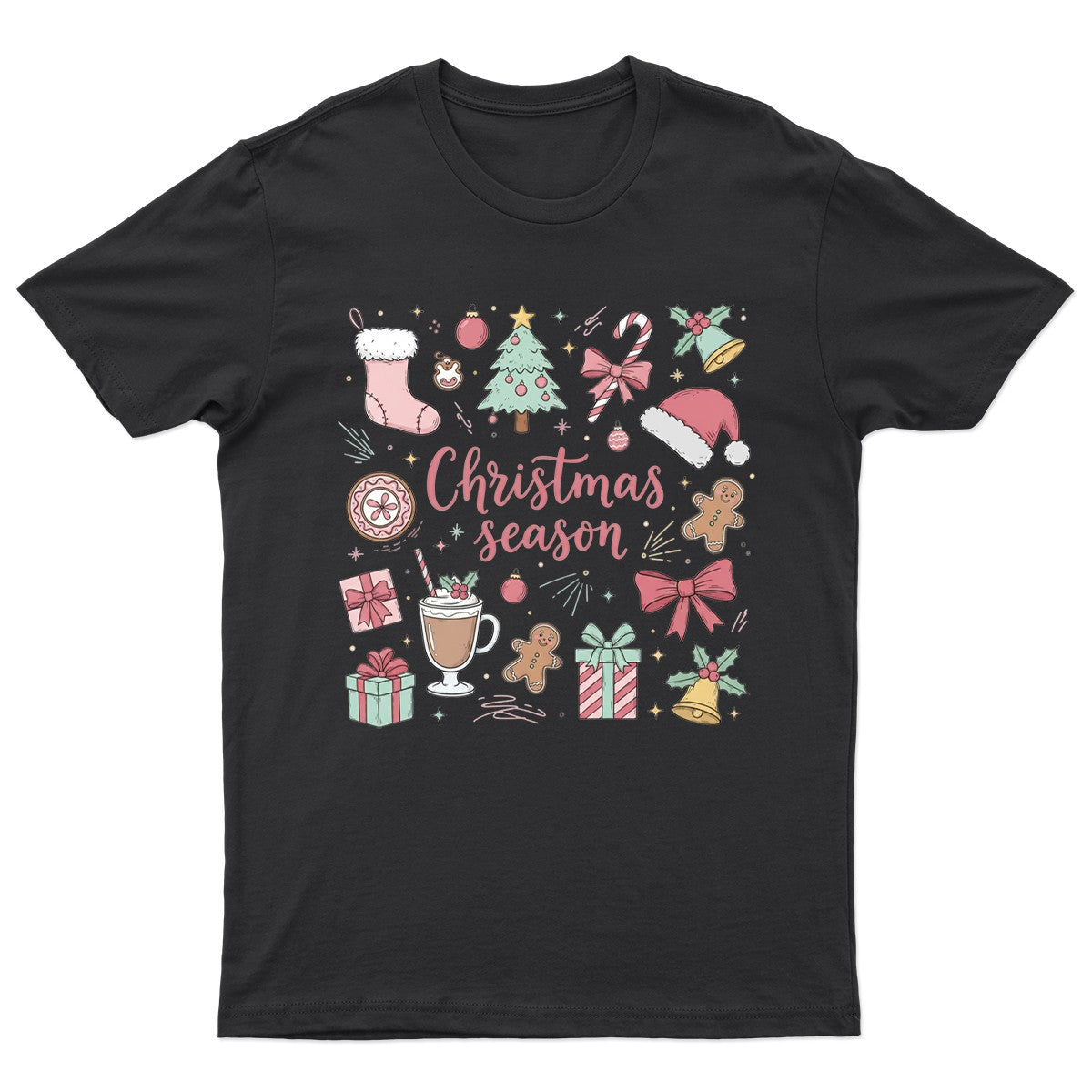Christmas Season Holiday T-Shirt Xmas