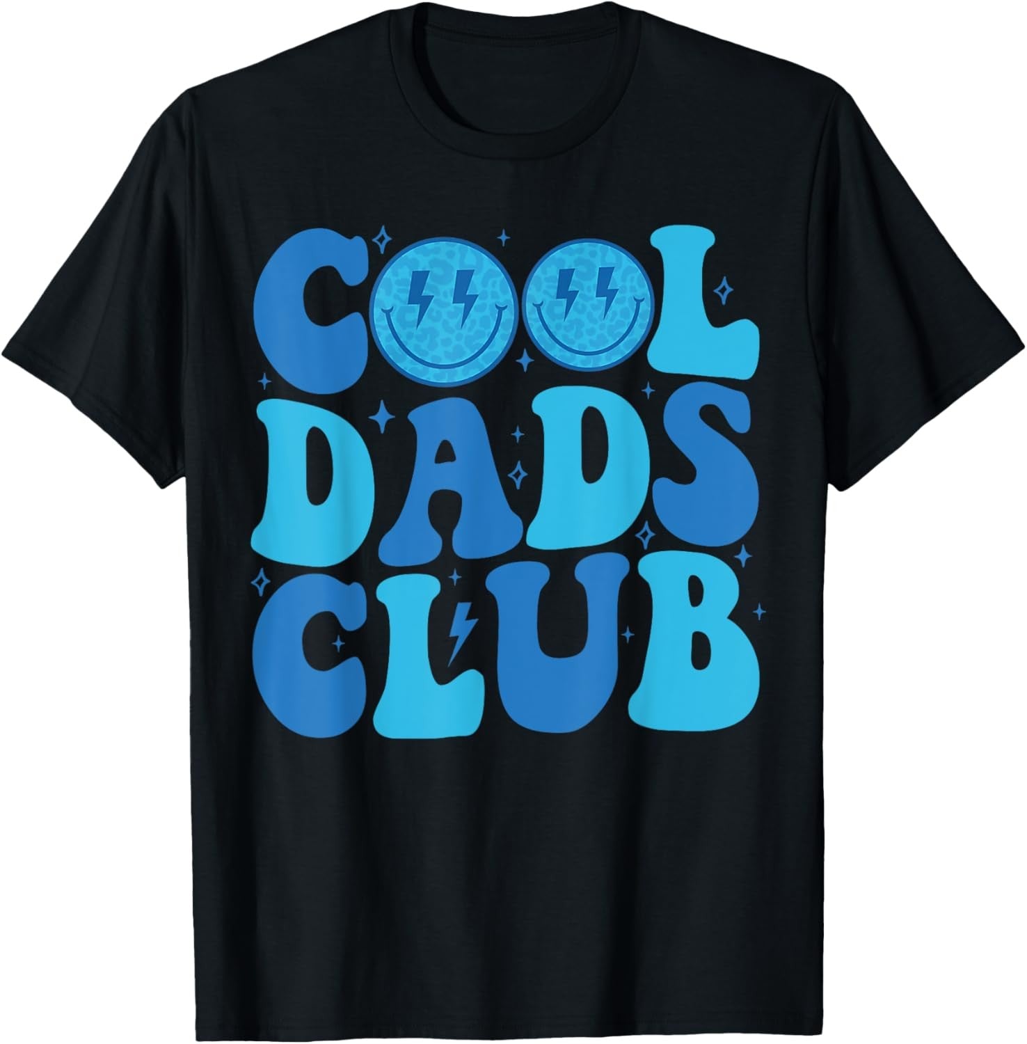 Cool Dads Club Retro Groovy Dad Father's Day Graphic Unisex Tee