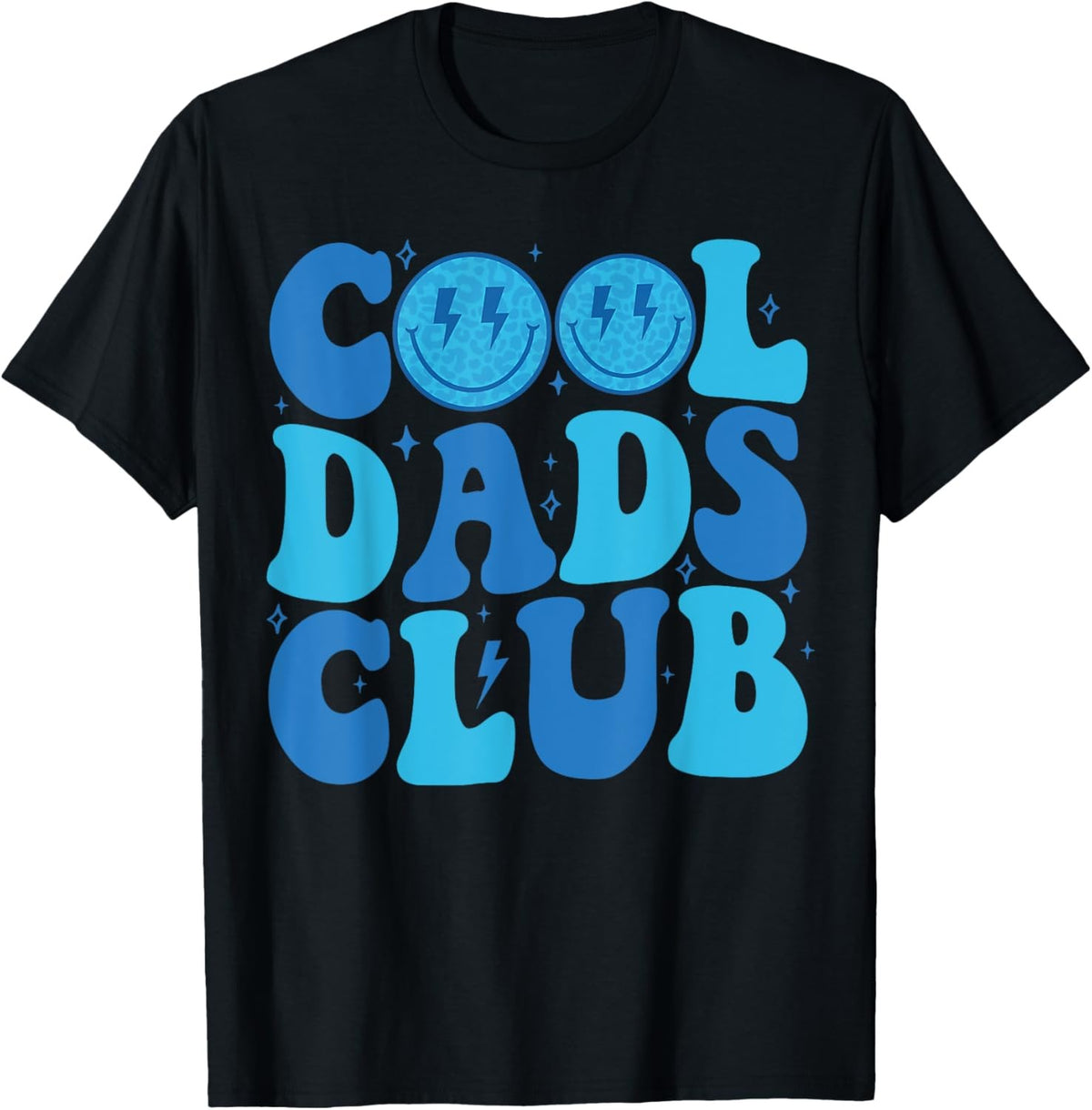 Cool Dads Club Retro Groovy Dad Father's Day Graphic Unisex Tee