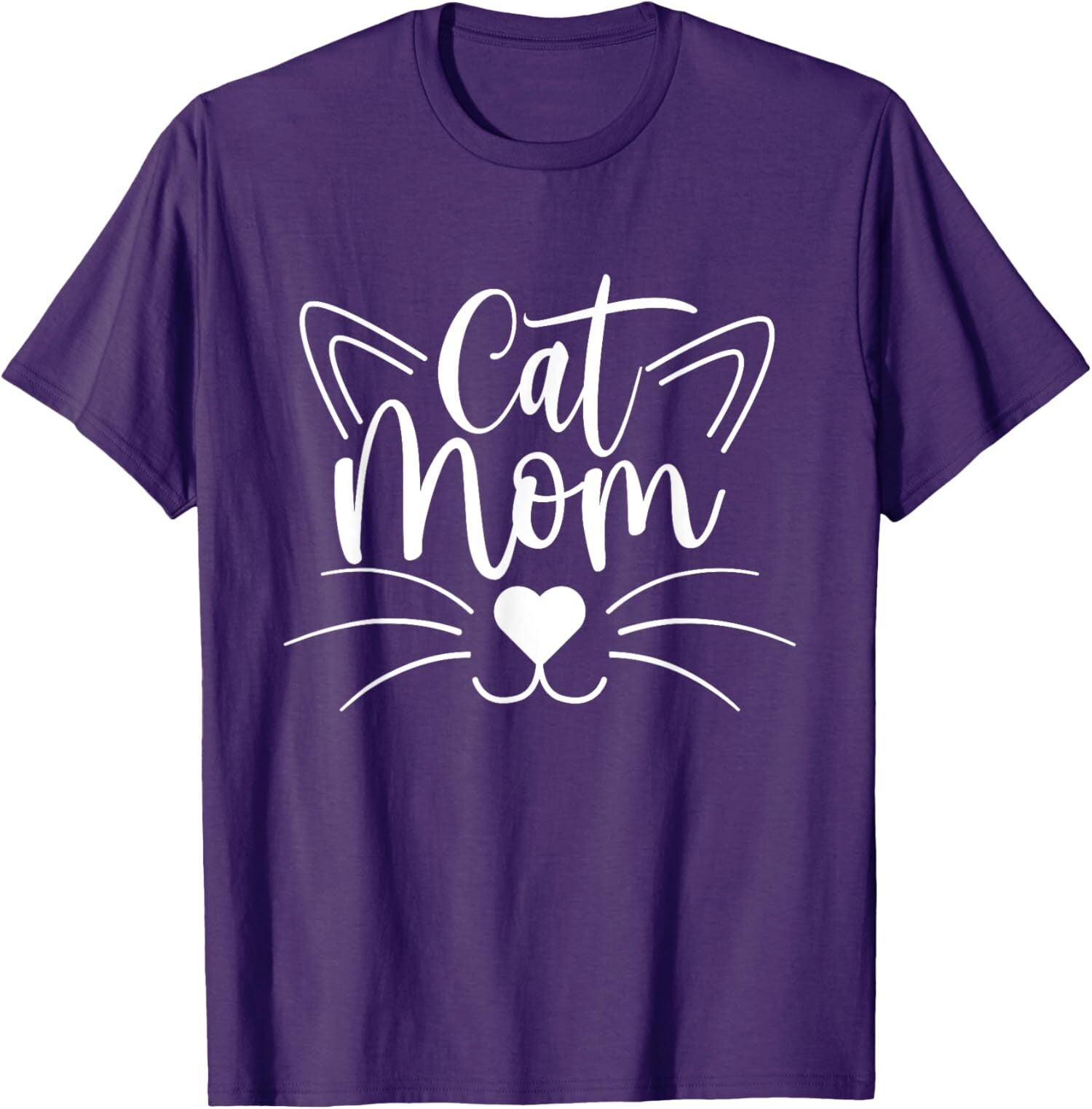 Cat Mom Cute Cool Design Gift for Cat Kitten Lover Unisex T-Shirt
