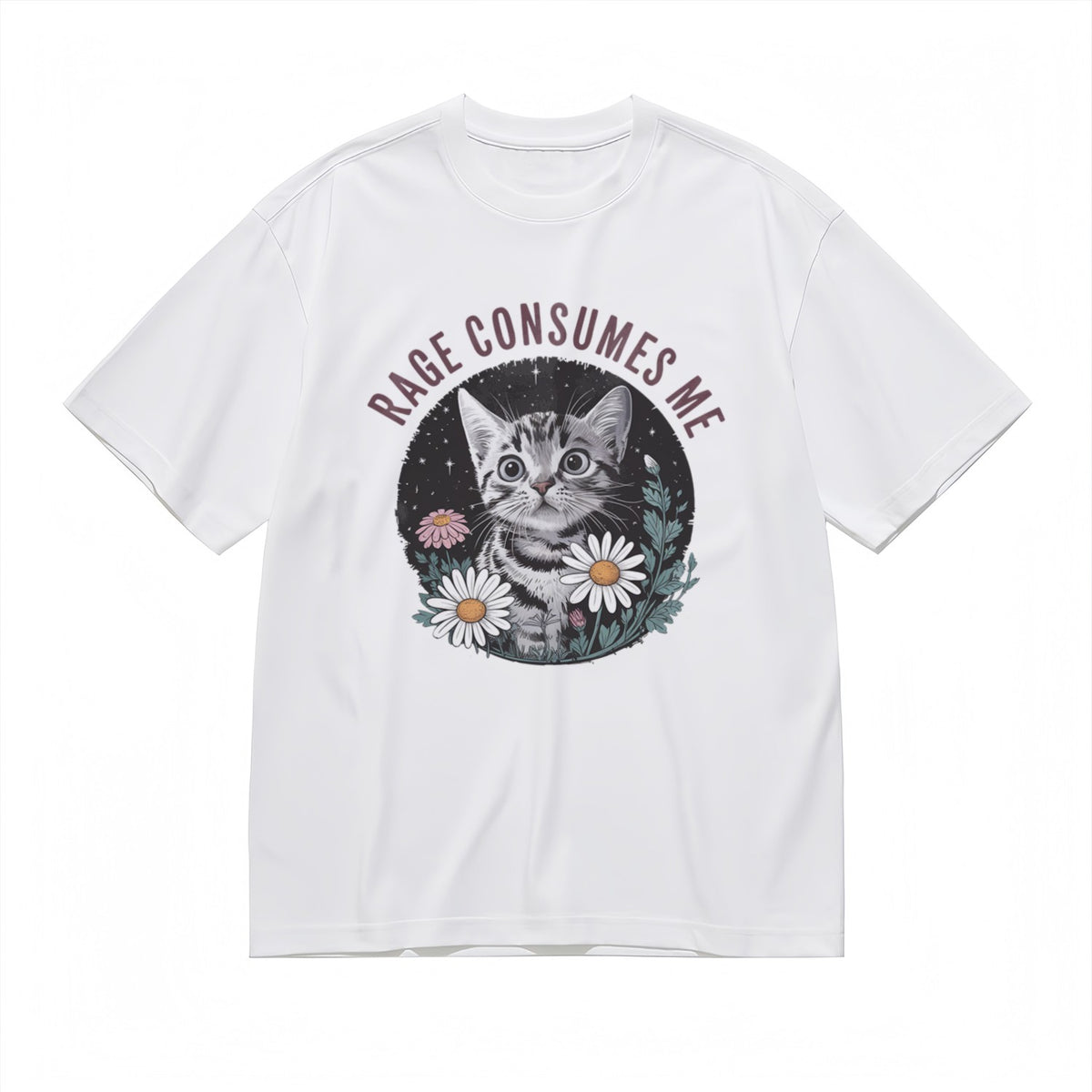 Comfy Classic T-Shirt Cat lover graphic tee