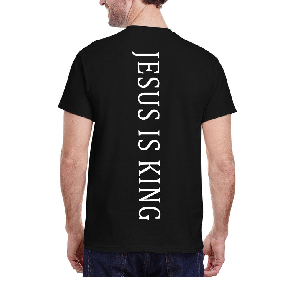 Men's King Inspirational Graphic T-Shirt Men's Positive Message Uplifting Statement Tee